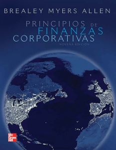 Principios de Finanzas Corporativas - Brealey, Myers, Allen