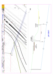 Road Construction Electrical Line Repositioning Plan