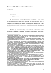 El Psicoanálisis: Descubrimiento del Inconsciente