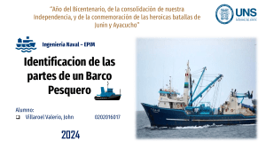 Partes de un Barco Pesquero: Identificación y Descripción