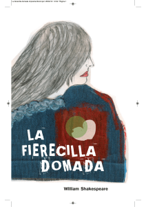 La Fierecilla Domada: Shakespeare's Play Cover