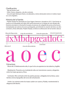 Playfair Display Font Specimen: Typography Guide