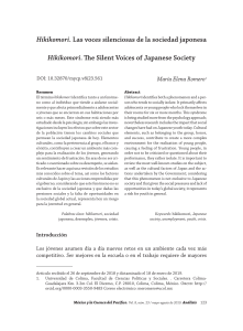 Hikikomori: Voces Silenciosas de la Sociedad Japonesa