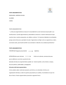 Texto Argumentativo: Guía y Análisis