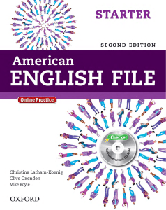 American English File Starter Coursebook, 2nd Edition