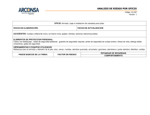 Análisis de Riesgo: Armado de Canastas para Pilas