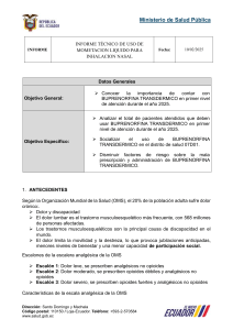 Informe Técnico: Uso de Buprenorfina para Dolor Crónico