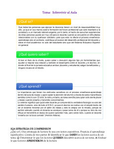 Sobrevivir al Aula: Reflexiones sobre Docencia y Aprendizaje