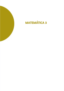 Matemática 3: Números y Álgebra