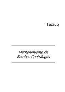 Mantenimiento de Bombas Centr&iacute;fugas: Manual Pr&aacute;ctico