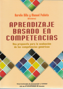 Aprendizaje Basado en Competencias: Evaluación Genéricas