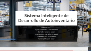 Sistema Inteligente de Autoinventario: Presentación