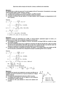 Ejercicios de Tracción, Dureza y Resiliencia