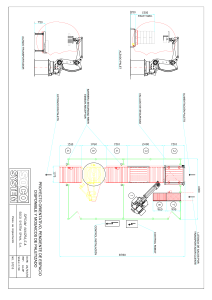 Palletizing Space Layout Technical Drawing