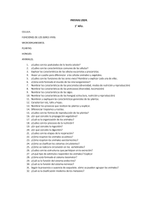 Biología y Fisicoquímica: Preguntas de Repaso para Secundaria