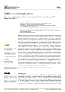 Childlessness: A Concept Analysis in Public Health