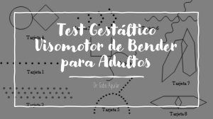 Test de Bender: Guía de Aplicación para Adultos