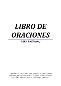 Libro de Oraciones Bnei Noaj: Guía de Rezos y Bendiciones