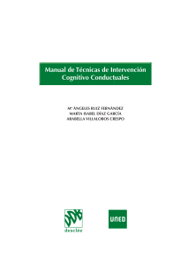 Manual de Técnicas Cognitivo Conductuales