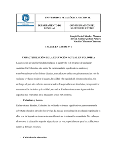 Educación en Colombia: Análisis y Desafíos Actuales