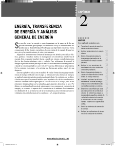 Energía, Transferencia y Análisis: Capítulo de Termodinámica