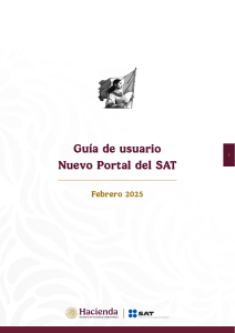 Guía Nuevo Portal SAT: Trámites y Servicios Fiscales