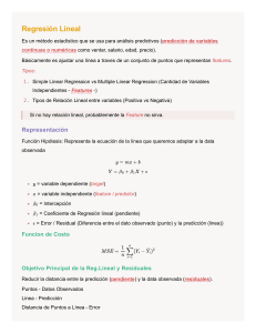 Regresión Lineal: Conceptos y Métodos