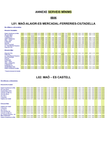 SERVEIS MÍNIMS TRANSPORT REGULAR