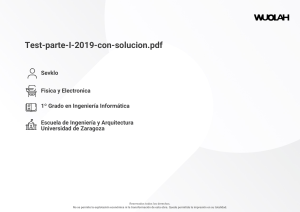 Examen Física y Electrónica - Ingeniería Informática