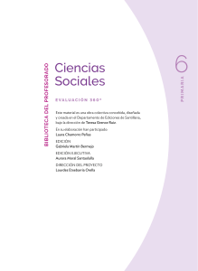 Evaluaci&oacute;n 360&ordm; Ciencias Sociales 6&ordm; Primaria Santillana