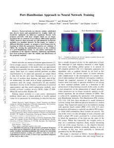 Port-Hamiltonian Neural Network Training