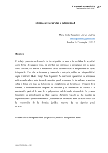 Medidas de seguridad y peligrosidad: Perspectiva psicológica