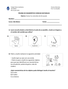 Prueba Diagnóstico Ciencias Naturales 2do Básico