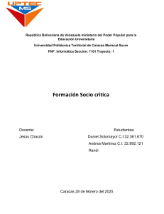 Leyes y Pensamiento Crítico: Un Análisis Socio Crítico