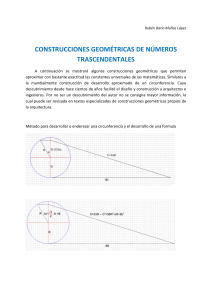 Enderezar una circunferencia