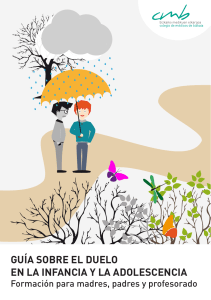 Gu&iacute;a sobre el Duelo en la Infancia y Adolescencia