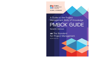 PMBOK Guide 7th Edition: Project Management Standard