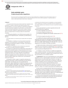 Guía de Pruebas de Partículas Magnéticas E709-21