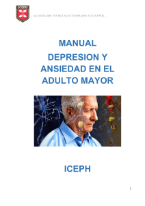 Depresi&oacute;n y Ansiedad en Adultos Mayores: Manual ICEPH