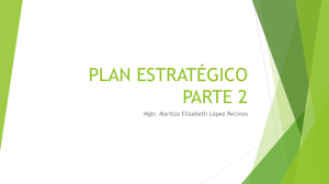 Plan Estratégico Parte 2: Objetivos y Estrategias