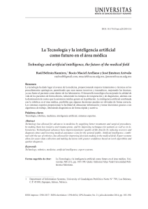 Tecnolog&iacute;a e IA en Medicina: El Futuro M&eacute;dico