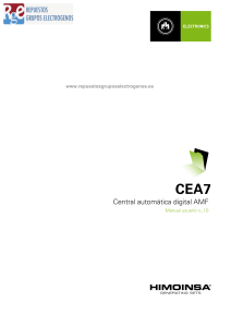 Manual de Usuario de la Unidad de Control AMF Digital Automática CEA7