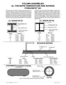 ANEXO A Column Assemblies UL 1700