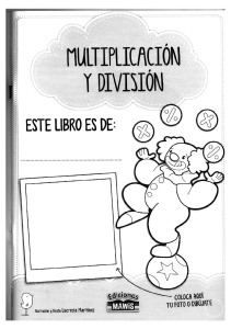 cuadernillo de divisiones