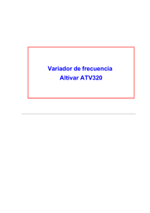 Manual Altivar ATV320: Variador de Frecuencia y Configuración