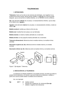 Tolerancias en Planos de Ingeniería