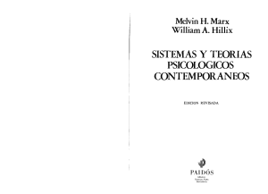 sistemas y teorias marx y hillix