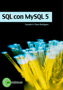 SQL con MySQL 5: Guía práctica y tutorial