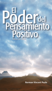 El poder del pensamiento positivo