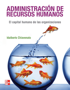 Administración de Recursos Humanos: Capital Humano